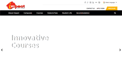 Desktop Screenshot of impactenglish.com.au